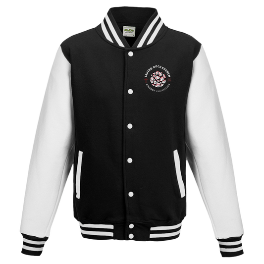 #RockKingdom Mens Letterman Jacket