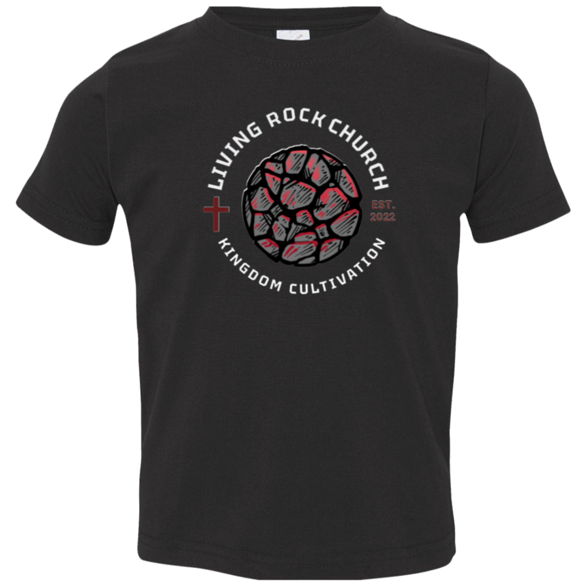 Toddler #ROCKKINGDOM Tee BLK